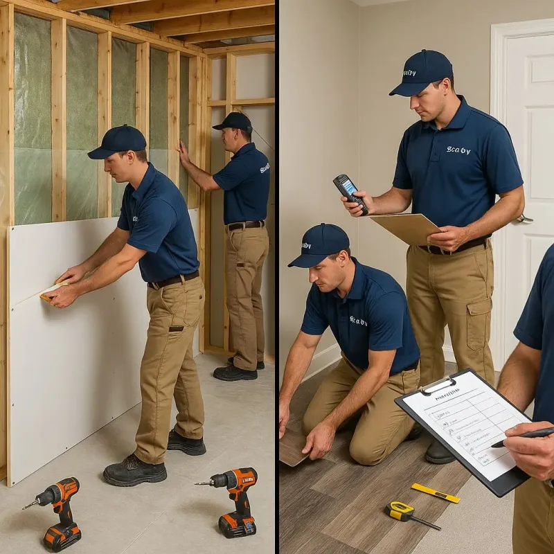 Repairs and Reconstruction process in Thermopolis, WY